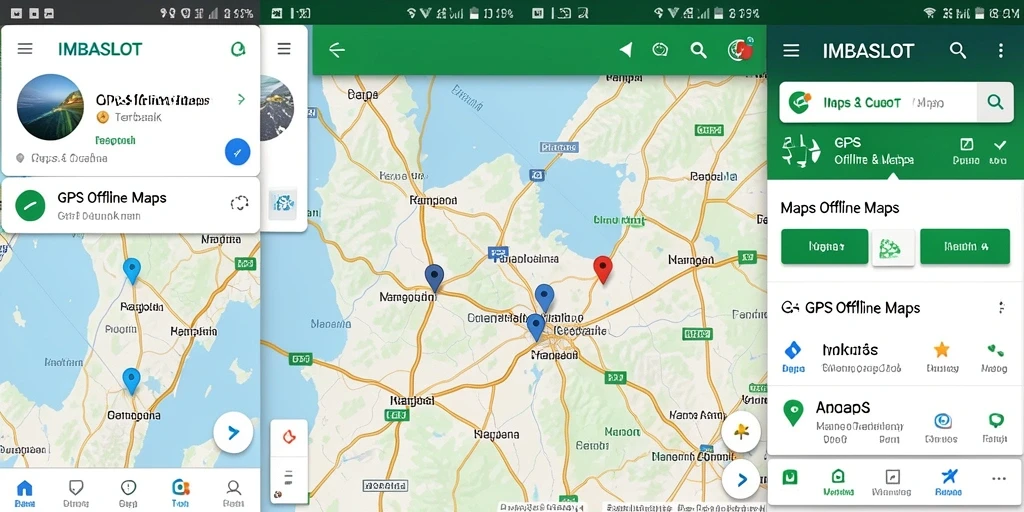 Tampilan antarmuka IMBASLOT yang user-friendly untuk navigasi.