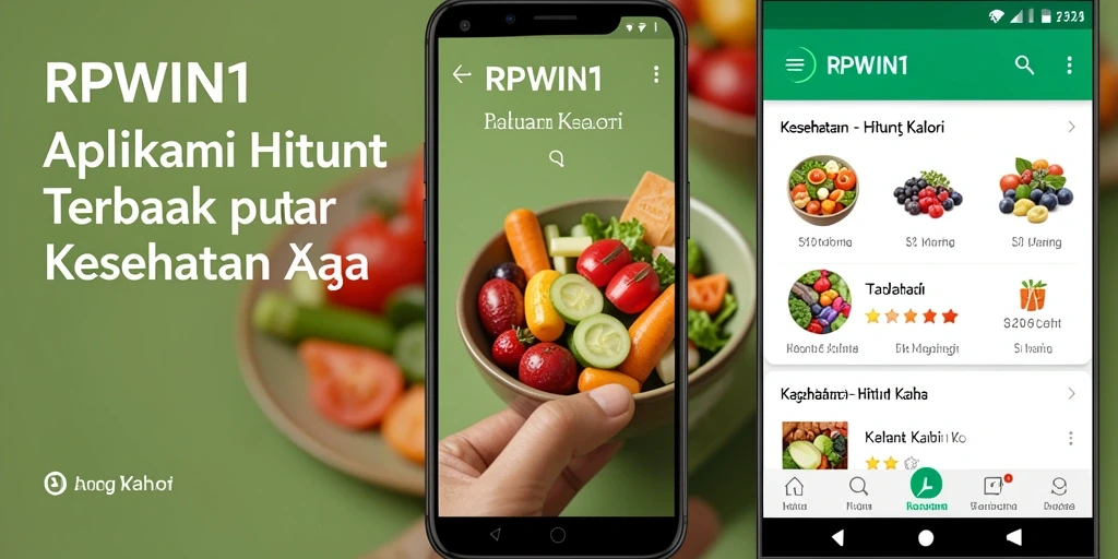 Antarmuka pengguna RPWIN1 yang sederhana dan menarik.